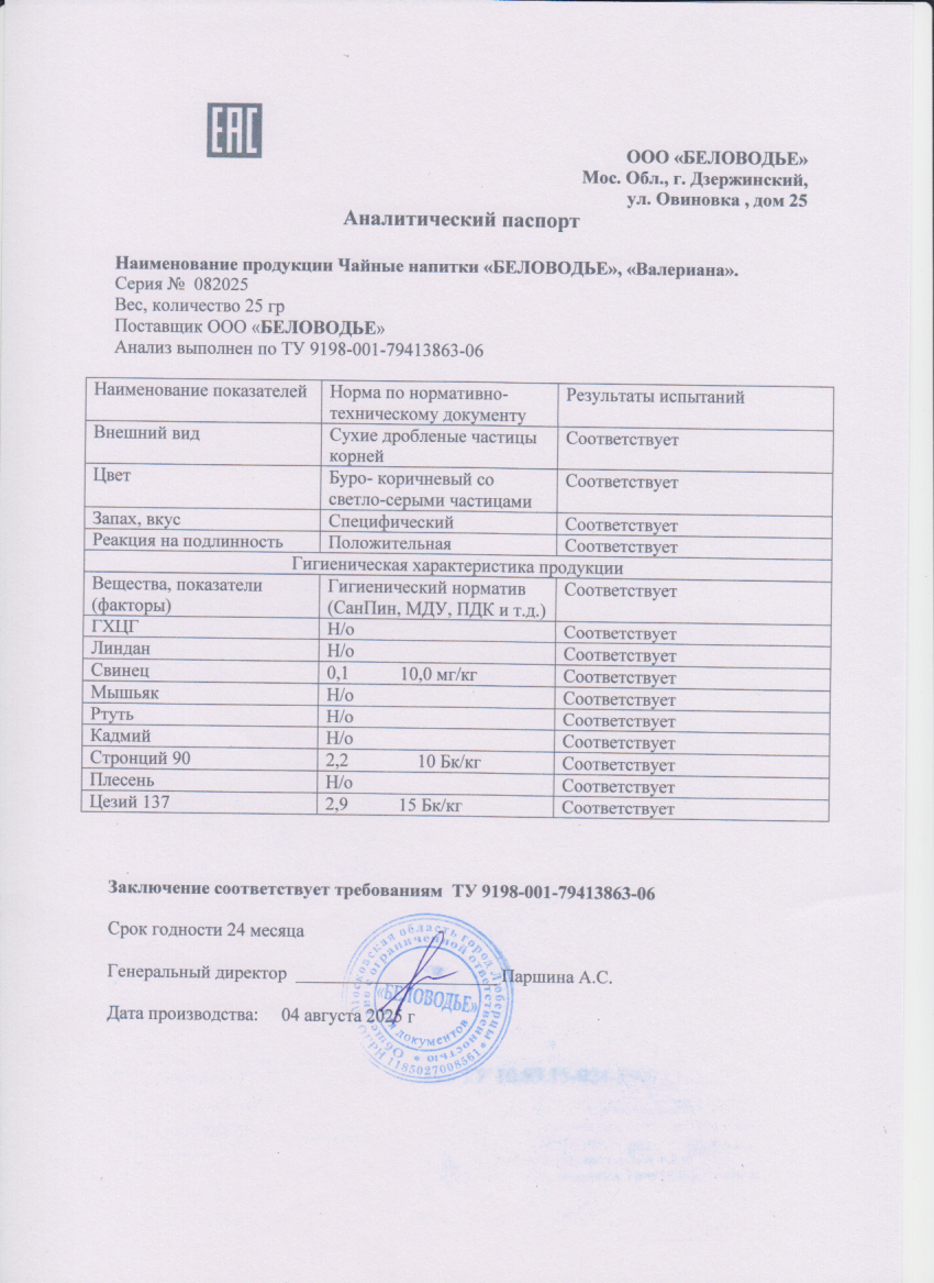 Паспорт №082025